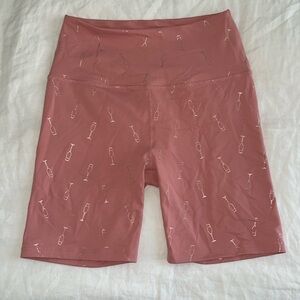 Beyond Yoga Champagne Bike Shorts